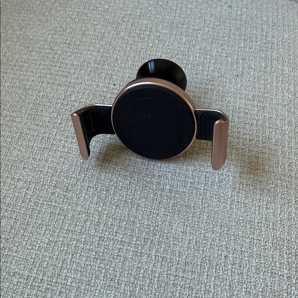 Rose Gold and Black Phone Holder
